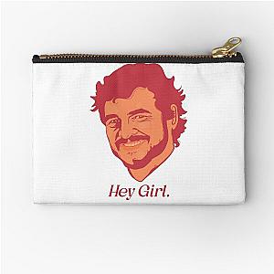 Pedro Pascal Hey Girl. Zipper Pouch