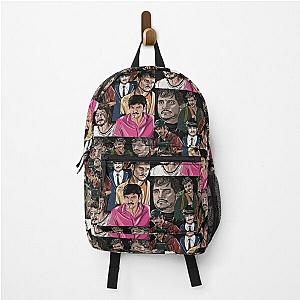 Pedro Pascal Character Collage Backpack