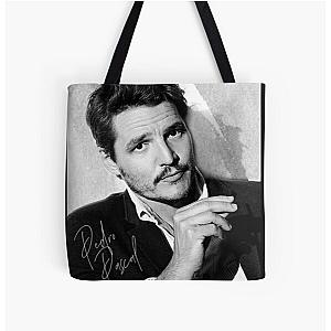 Pedro Pascal - BW III All Over Print Tote Bag