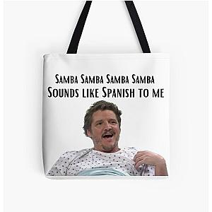 Pedro Pascal Sounds Like Spanish to Me  All Over Print Tote Bag