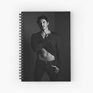 Pedro Pascal - BW I Spiral Notebook