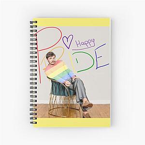 Happy Pride Month with Pedro Pascal ?️‍? Spiral Notebook