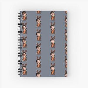 pedro pascal chocolate bunny notebook  Spiral Notebook