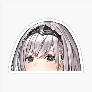 Shirogane Noel peeker - Hololive Sticker