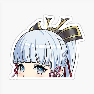 Ayaka Peeker Sticker Sticker