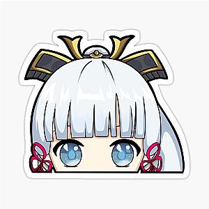 Genshin Impact l Kamisato Ayaka Peeker Sticker