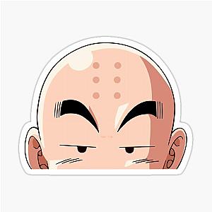 Krillin Peeker 	 	 Sticker