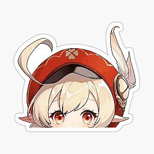 Genshin impact / Klee / Peeker / Peeking / Genshin impact Sticker Sticker