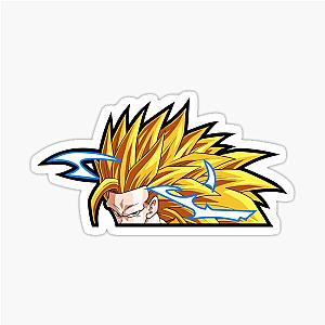 Goku super saiyan 3 peeker Sticker