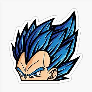 Saiyan prince peeker sticker Sticker