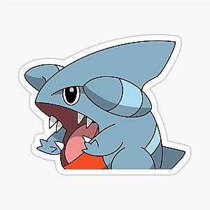 Nible Shark Peeker Sticker Sticker