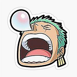 Zoro sleeping  Sticker