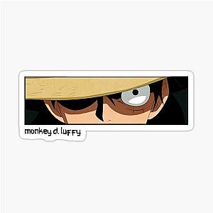 Monkey D Luffy One Piece Sticker