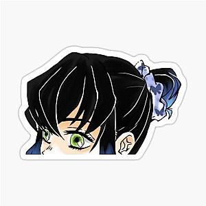 Cute chibi Anime peeker Sticker