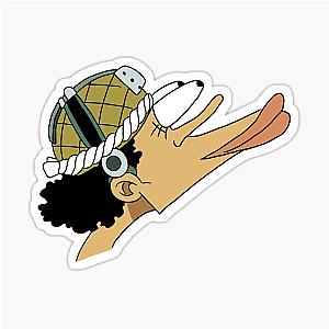 Usopp funny face Sticker