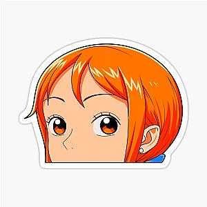 Anime Girl Peeker Sticker