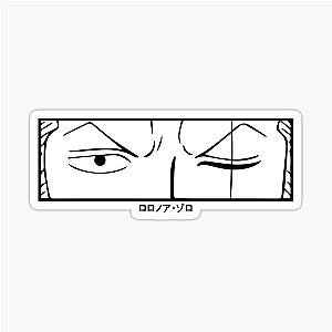 One piece : Zoro eyes - Manga Sticker