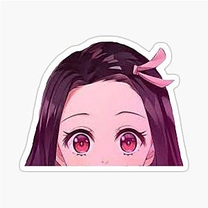 Cute Anime Peeker  Sticker