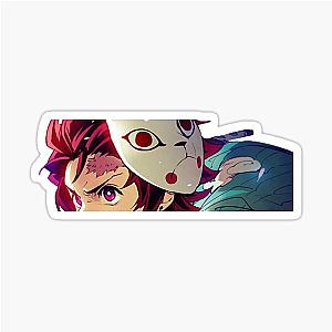 Cool Anime peeker Sticker