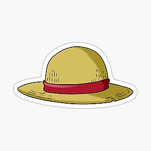 LUFFY HAT ONE PEICE ANIME  Sticker