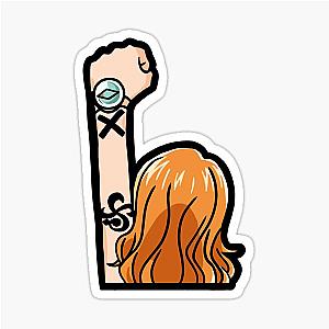 Nami X tattoo one piece  Sticker