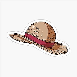 A straw hat Sticker