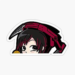 RWBY Ruby Rose Peeker Sticker