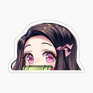 Cute Anime Peeker #66 Sticker