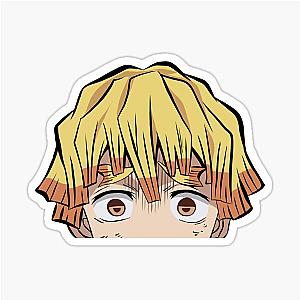 Cowardly Blonde Peeker Sticker