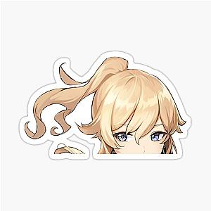 Genshin impact / Jean / Peeker / Peeking / Genshin impact Sticker Sticker