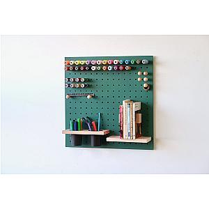 Modular Storage based on Wall Shelf - Green ET1007