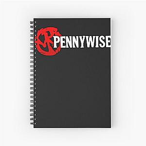 Pennywise best logo pennywise music Spiral Notebook