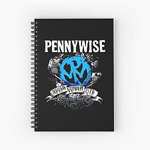 pennywise band punk Spiral Notebook