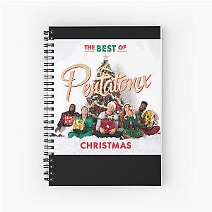 The Best Of Pentatonix Christmas Pentatonix poster Spiral Notebook