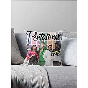 Pentatonix Poster Throw Pillow