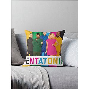 full colour pentatonix style Throw Pillow