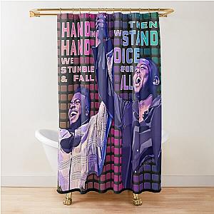 Kevin Olusola & Matt Sallee of Pentatonix Shower Curtain