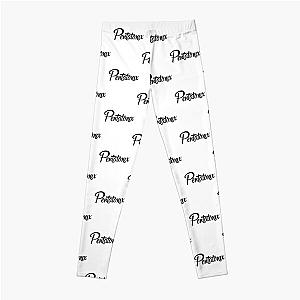 just black pentatonix letters Leggings