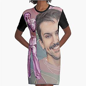 Mitch Grassi of Pentatonix Graphic T-Shirt Dress