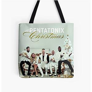 A Pentatonix Christmas All Over Print Tote Bag