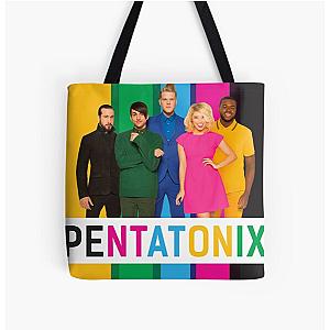 full colour of pentatonix All Over Print Tote Bag