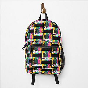 Coloured pentatonix backpack