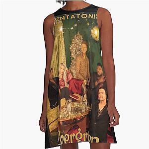 Pentatonix 2021 Tour Evergreen Christmas A Line Dress