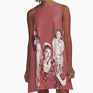 Kirstin Maldonado of Pentatonix A line dress