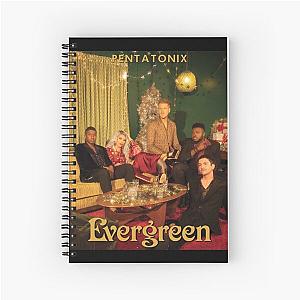 Pentatonix 2021 Evergreen Christmas Spiral Notebook