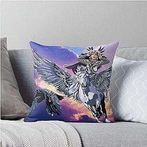 Kirstin Maldonado of Pentatonix as a Tiny Valkyrie Throw Pillow