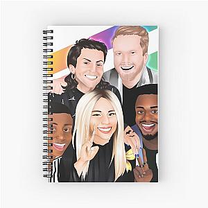 PENTATONIX Fanart Spiral Notebook