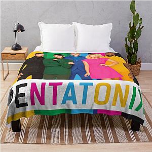 Full Colour Pentatonix Throw Blanket