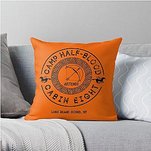 Percy Jackson - Camp Half-Blood - Cabin Eight - Artemis Throw Pillow