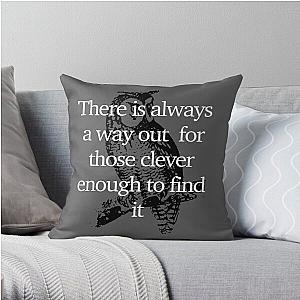 There is always a way for those clever enough to find it - Percy Jackson quote Throw Pillow